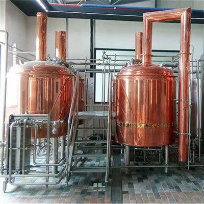 Réz 4 edény sörfőzde rendszer